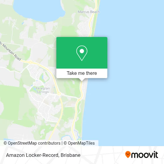 Mapa Amazon Locker-Record
