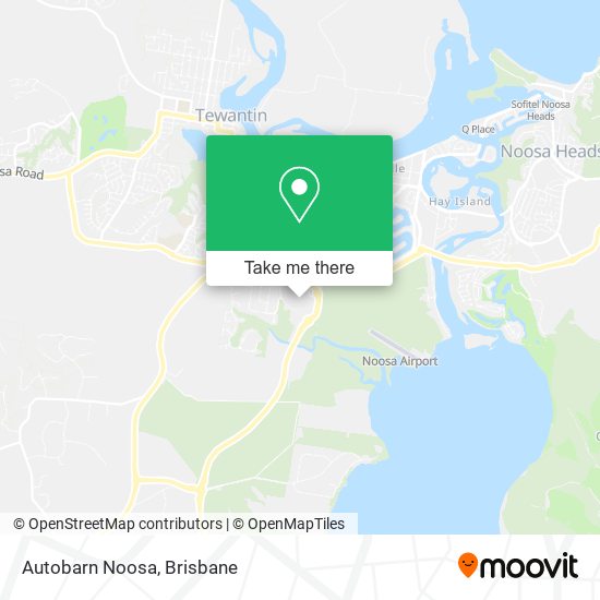 Autobarn Noosa map