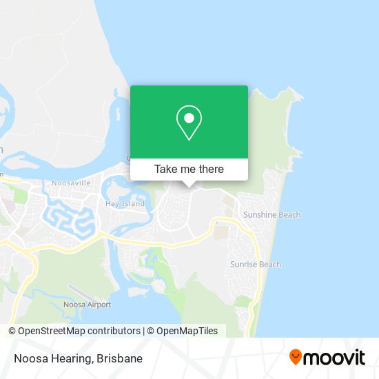 Noosa Hearing map