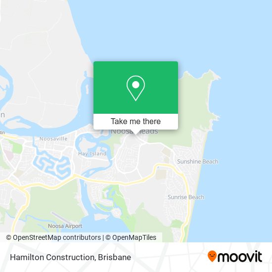 Hamilton Construction map