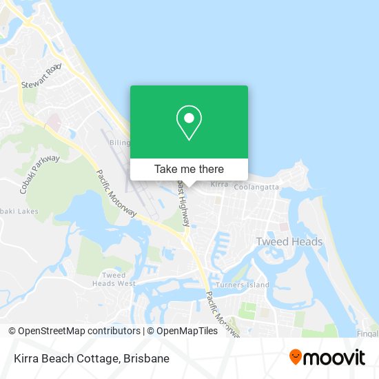 Kirra Beach Cottage map