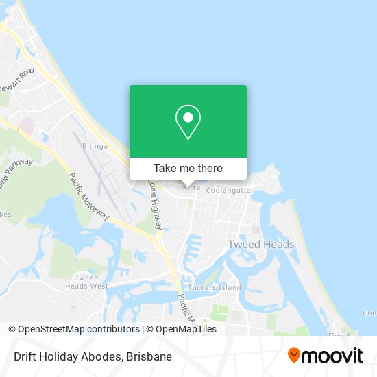 Drift Holiday Abodes map