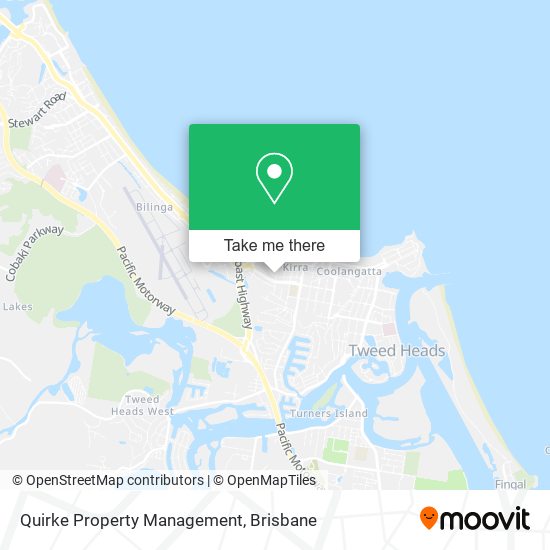 Quirke Property Management map