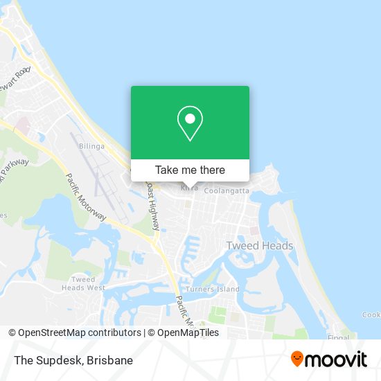 The Supdesk map