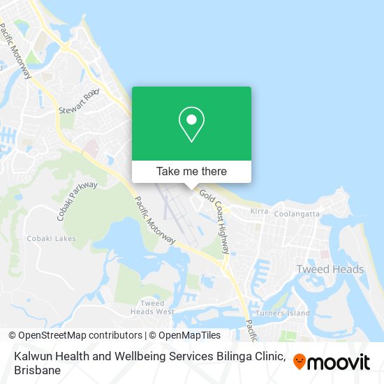Kalwun Health and Wellbeing Services Bilinga Clinic map