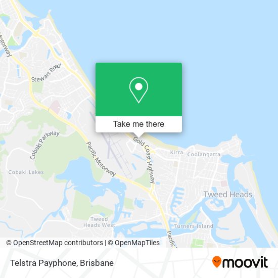 Telstra Payphone map