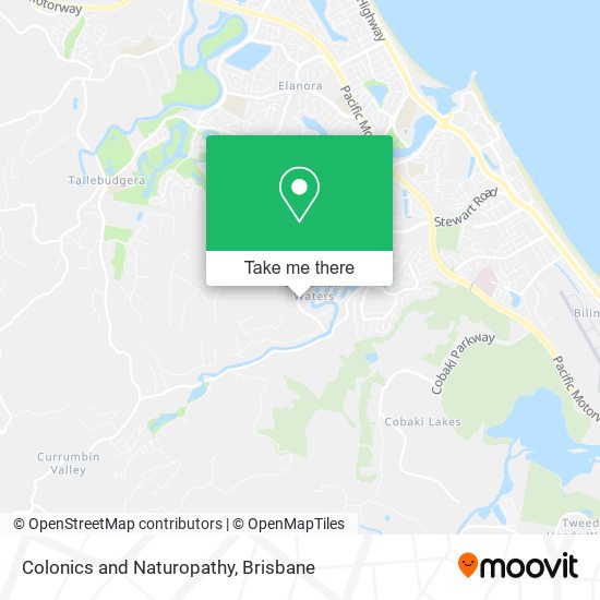 Colonics and Naturopathy map