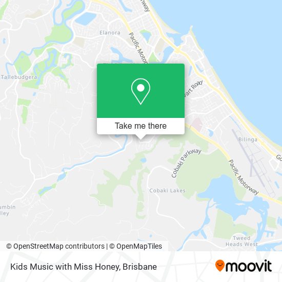 Kids Music with Miss Honey map