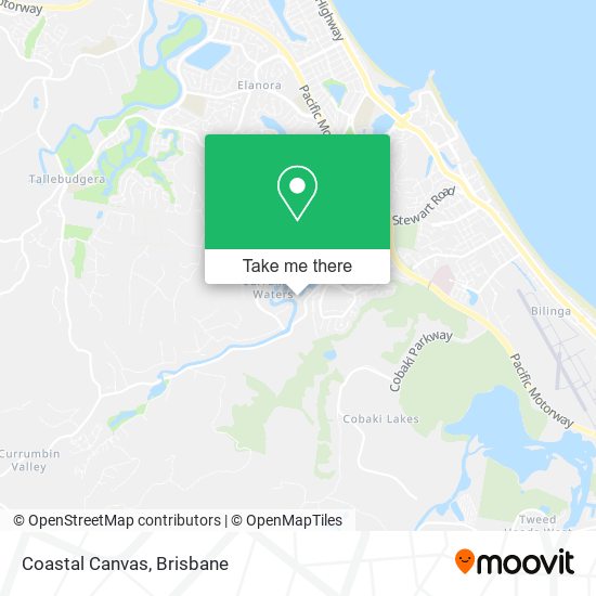 Coastal Canvas map