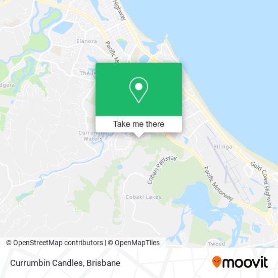 Currumbin Candles map