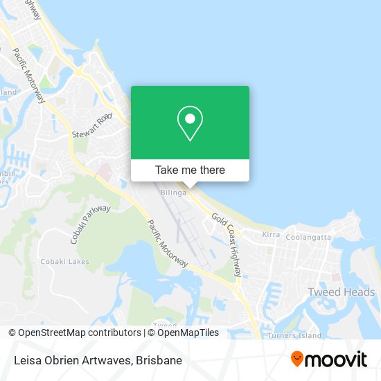 Leisa Obrien Artwaves map