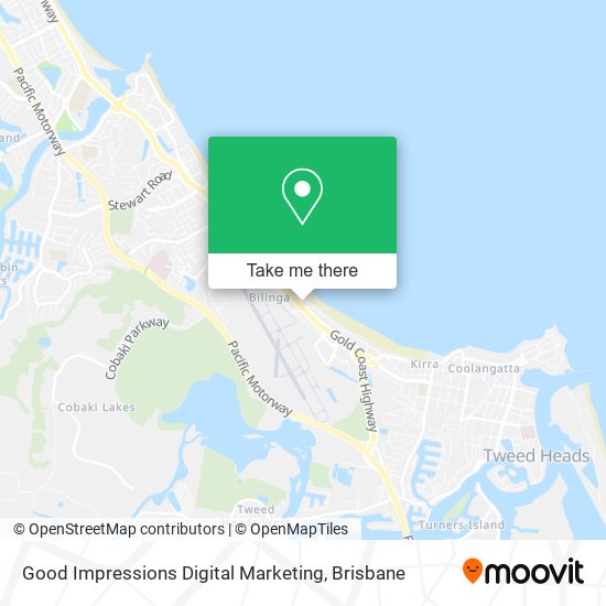Good Impressions Digital Marketing map