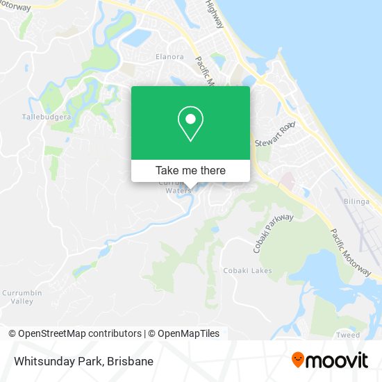 Whitsunday Park map