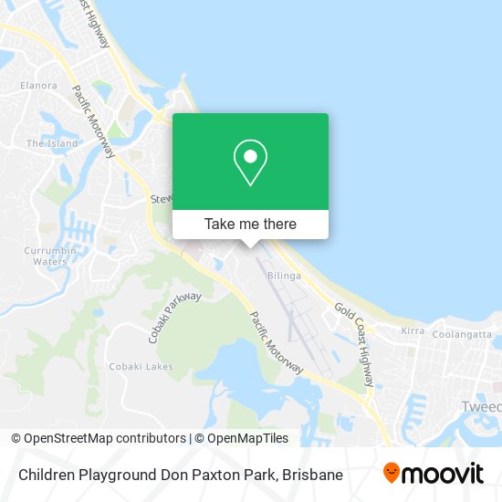 Children Playground Don Paxton Park map