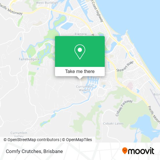 Comfy Crutches map