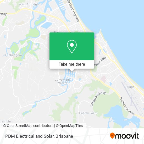 PDM Electrical and Solar map