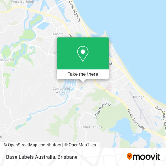 Mapa Base Labels Australia