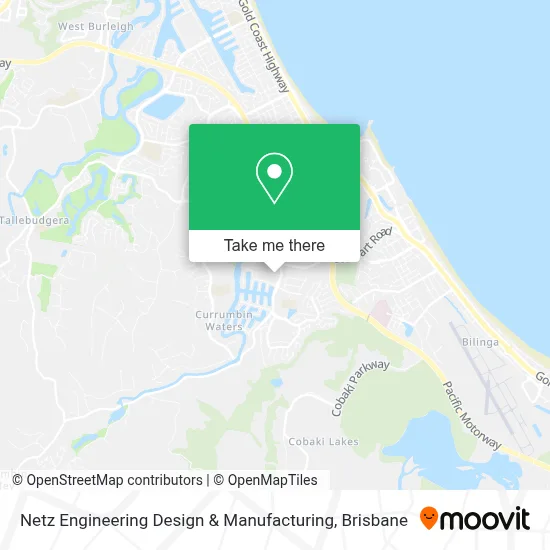 Netz Engineering Design & Manufacturing map