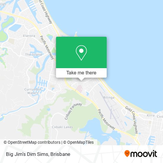 Big Jim's Dim Sims map