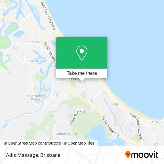 Adis Massage map