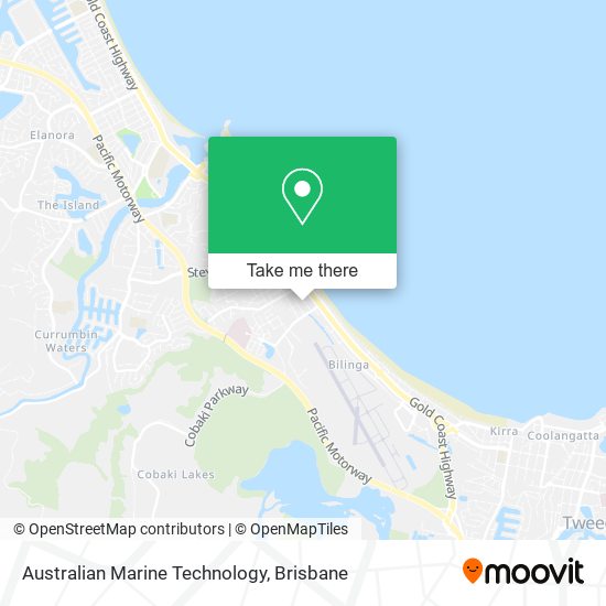Australian Marine Technology map