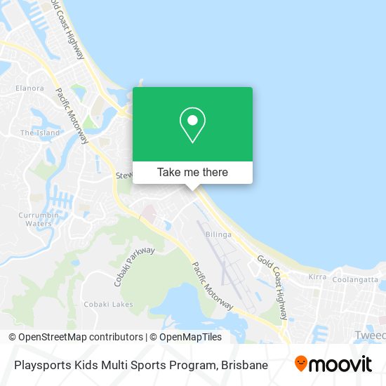 Playsports Kids Multi Sports Program map
