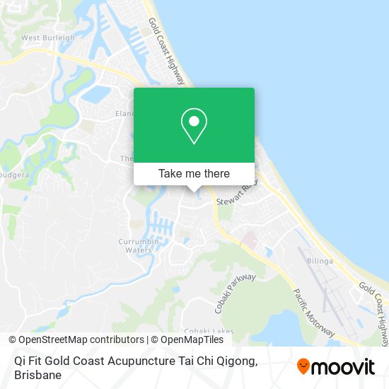 Qi Fit Gold Coast Acupuncture Tai Chi Qigong map