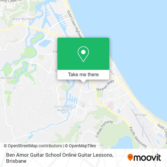 Ben Amor Guitar School Online Guitar Lessons map