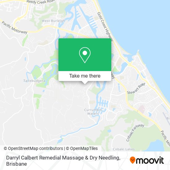 Darryl Calbert Remedial Massage & Dry Needling map