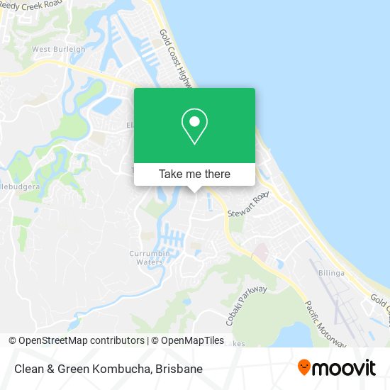 Clean & Green Kombucha map