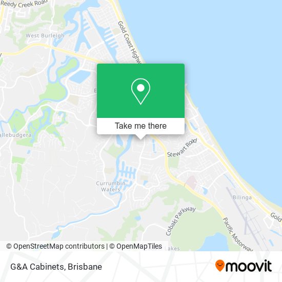 G&A Cabinets map