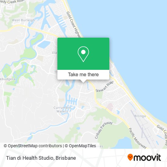 Tian di Health Studio map