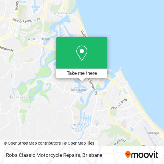 Robs Classic Motorcycle Repairs map