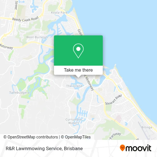 R&R Lawnmowing Service map