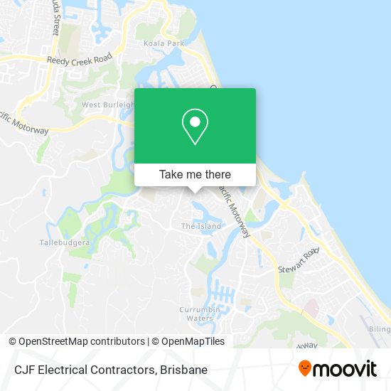 CJF Electrical Contractors map