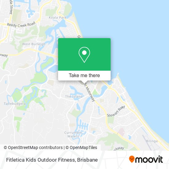 Fitletica Kids Outdoor Fitness map