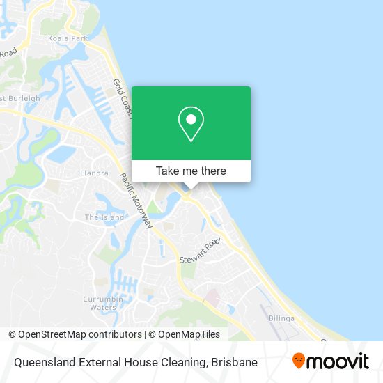 Queensland External House Cleaning map