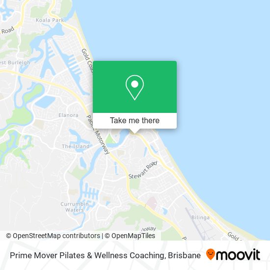 Prime Mover Pilates & Wellness Coaching map