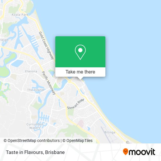 Taste in Flavours map