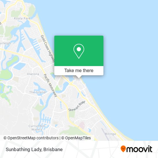 Sunbathing Lady map