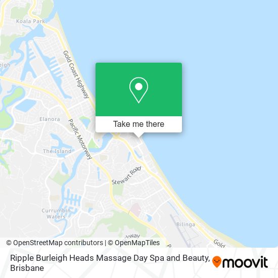 Ripple Burleigh Heads Massage Day Spa and Beauty map