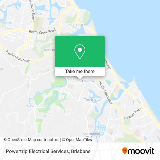 Powertrip Electrical Services map