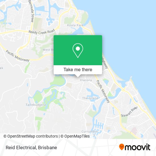 Reid Electrical map
