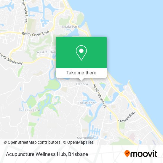Acupuncture Wellness Hub map