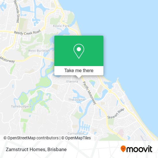 Zamstruct Homes map