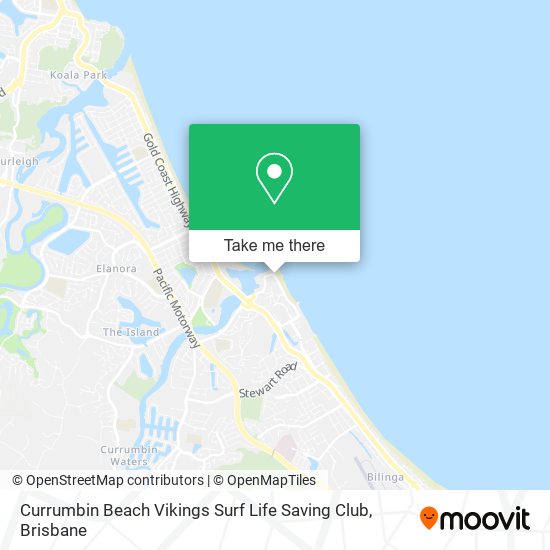Currumbin Beach Vikings Surf Life Saving Club map