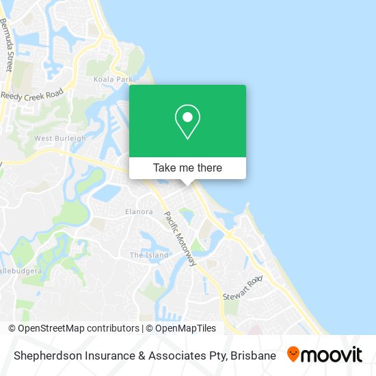 Shepherdson Insurance & Associates Pty map