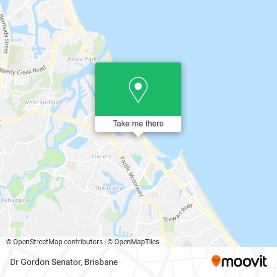 Dr Gordon Senator map