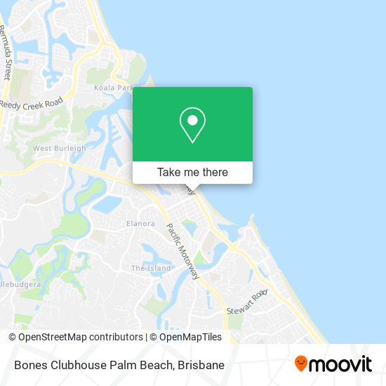 Bones Clubhouse Palm Beach map