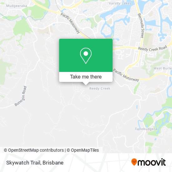 Skywatch Trail map